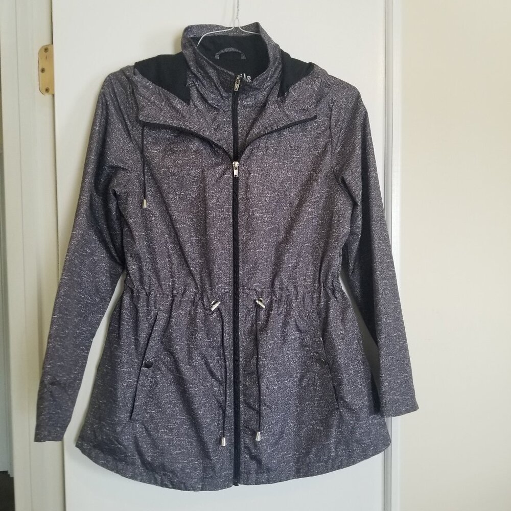 D.e.t.a.i.l.s Parka in a Pocket Gray Jacket size S NWOT